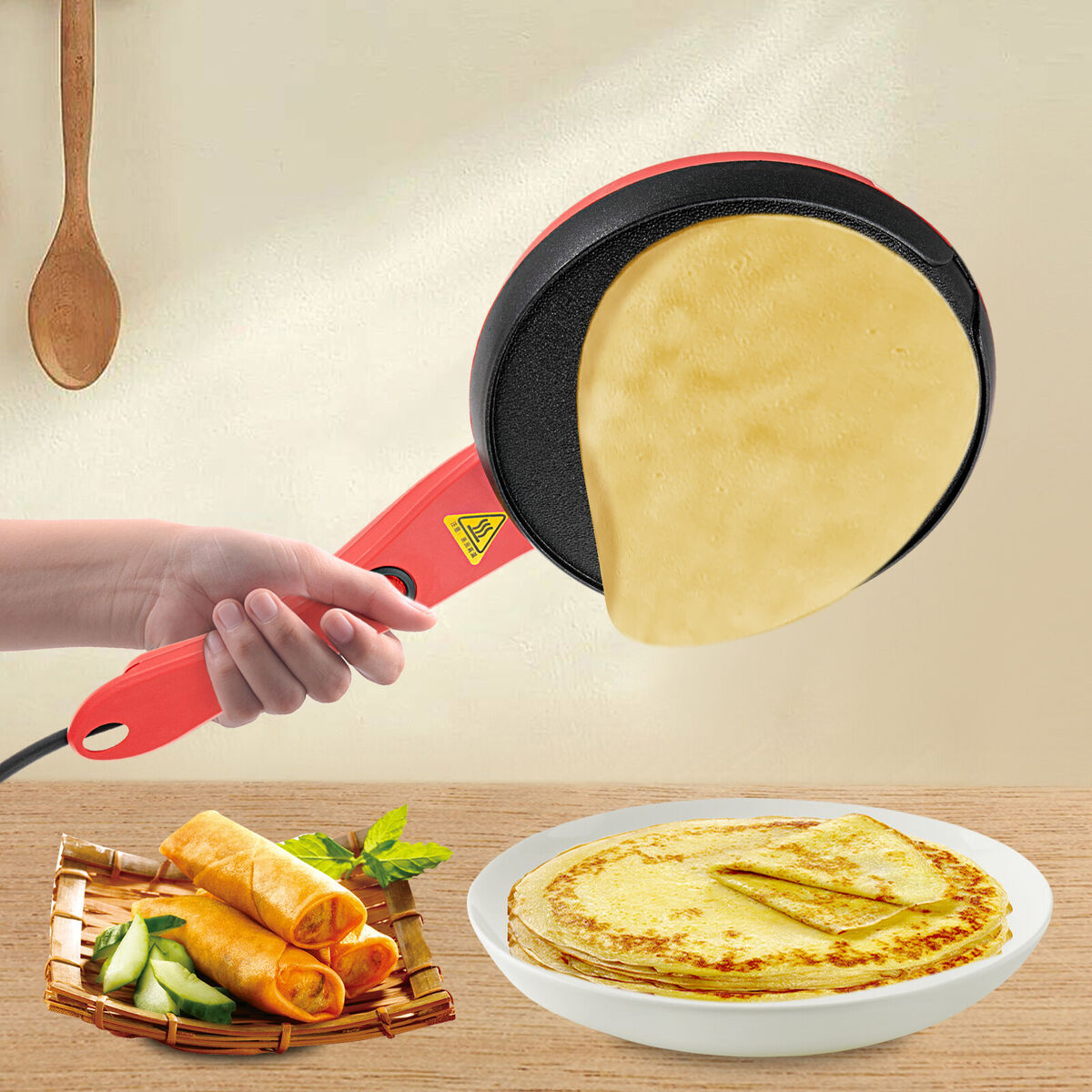 Električni tiganj za palačinke – Crepe Maker